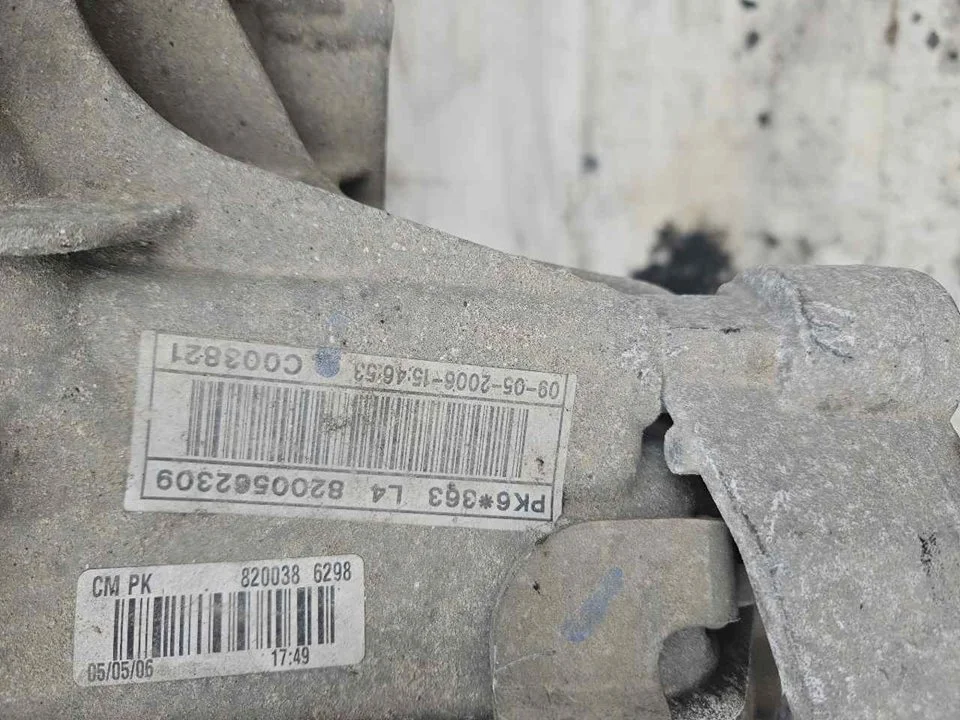 Foto de CAJA CAMBIOS RENAULT ESPACE IV (JK0) referencia PK6363