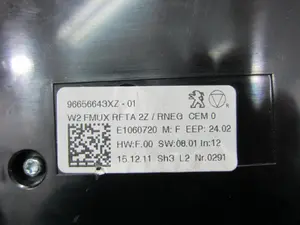 Foto de MANDO CLIMATIZADOR PEUGEOT 508 2.0 16V HDi FAP (140 CV / 103 KW) referencia 96656643XZ01 foto 4