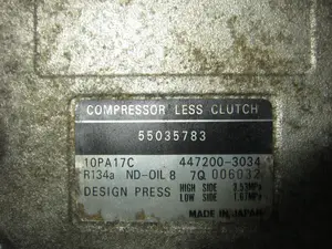 Foto de COMPRESOR AIRE ACONDICIONADO CHRYSLER JEEP GR.CHEROKEE (ZJ)/(Z) referencia 55035783 foto 5