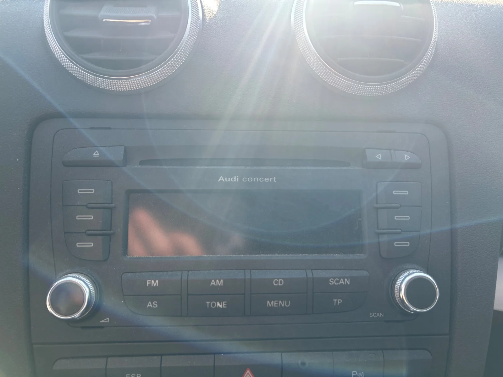 Foto de SISTEMA AUDIO / RADIO CD AUDI A3 SPORTBACK (8PA) 2.0 16V TFSI (200 CV / 147 KW)