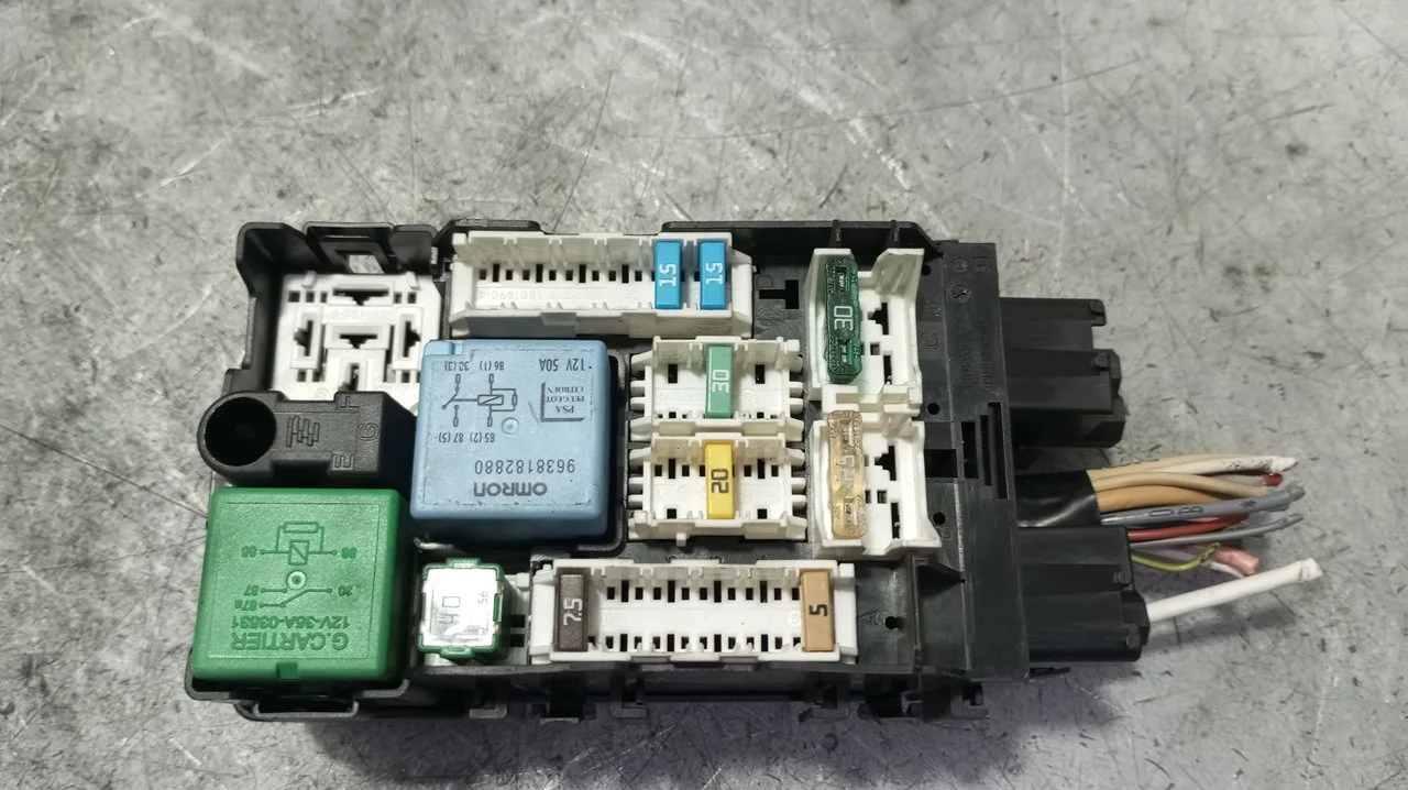 Foto de CAJA RELES / FUSIBLES PEUGEOT 508 2.0 16V HDi FAP (140 CV / 103 KW) referencia 9665490680
