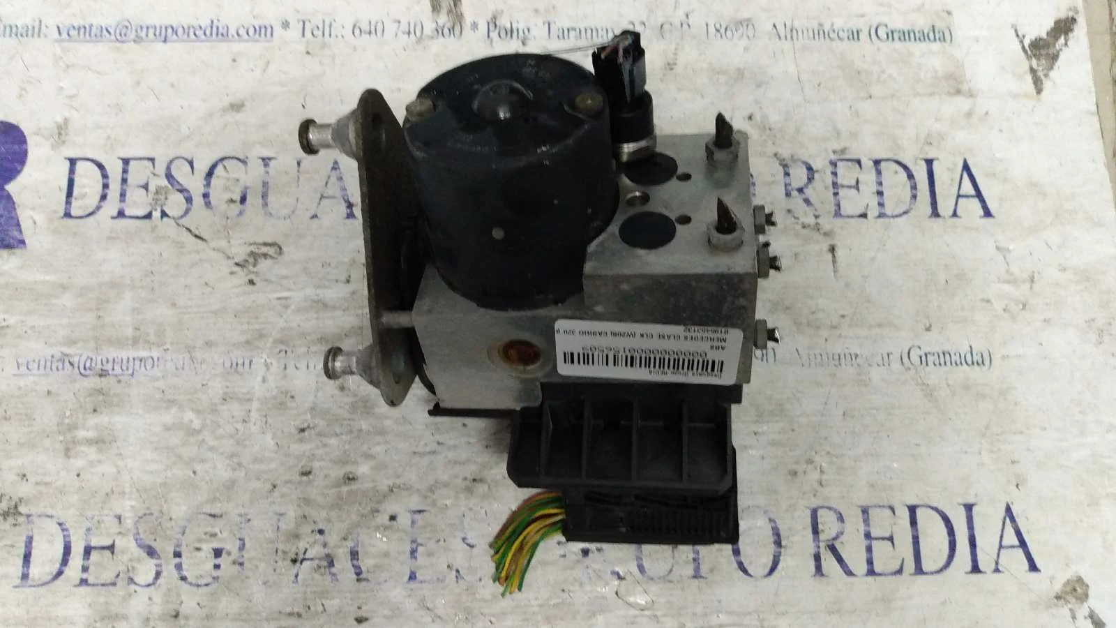 Foto de ABS MERCEDES-BENZ CLK (BM 208) CABRIO 3.2 V6 18V CAT (218 CV / 160 KW) referencia 0195453132