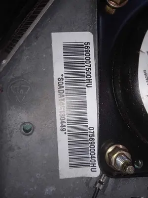 Foto de AIRBAG DELANTERO IZQUIERDO KIA PICANTO (SA) referencia 5690007500HU foto 3