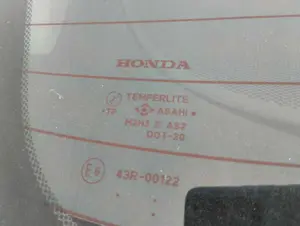 Foto de LUNA TRASERA HONDA ACCORD BERLINA (CL/CN) 2.0 VTEC CAT (155 CV / 114 KW) referencia 43R00122 foto 2