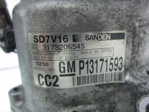 Foto de COMPRESOR AIRE ACONDICIONADO OPEL VECTRA C BERLINA referencia SD7V161258 foto 4