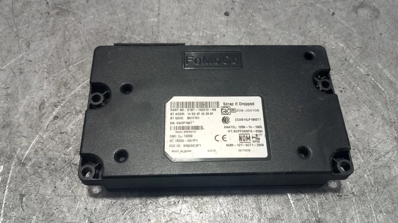 Foto de MODULO ELECTRONICO FORD FIESTA (CNN) 1.5 TDCi CAT (75 CV / 55 KW) referencia D1BT14D212RB