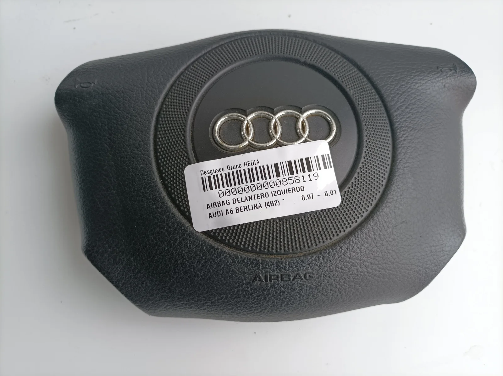 Foto de AIRBAG DELANTERO IZQUIERDO AUDI A6 BERLINA (4B2) referencia 4B0880201Q