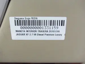 Foto de MANETA INTERIOR TRASERA DERECHA JAGUAR XF 2.7 V6 Diesel CAT (207 CV / 152 KW) foto 2