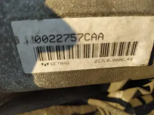 Foto de CAJA CAMBIOS BMW SERIE 1 BERLINA (E81/E87) referencia 0022757CAA foto 4