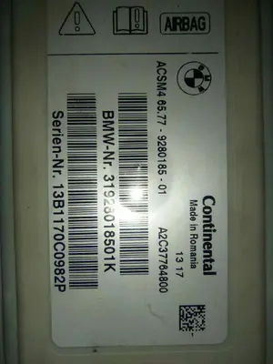Foto de CENTRALITA AIRBAG BMW SERIE 7 (F01/F02) 3.0 Turbodiesel (313 CV / 230 KW) referencia 31928018501K foto 4