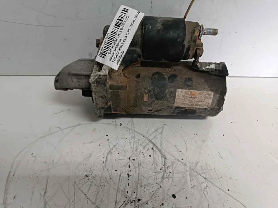 Foto de MOTOR ARRANQUE PEUGEOT BOXER (333/335) FURGÓN TECHO ELEVADO BAT.4035MM 3.0 HDI FAP CAT (146 CV / 107 KW) referencia 0986023120