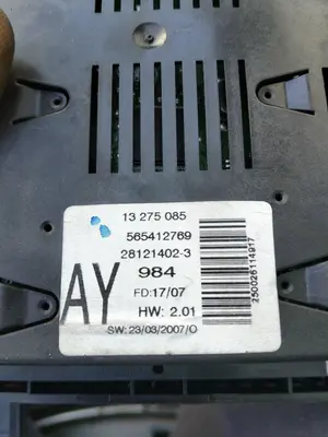 Foto de RELOJ OPEL ZAFIRA B 1.9 CDTI (120 CV / 88 KW) referencia 13275085 foto 2