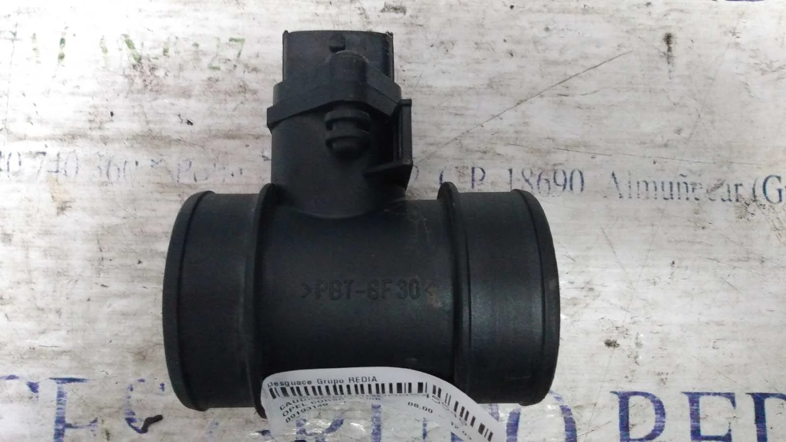 Foto de CAUDALIMETRO OPEL CORSA C 1.0 12V CAT (Z 10 XE / LW3) (58 CV / 43 KW) referencia 09193149