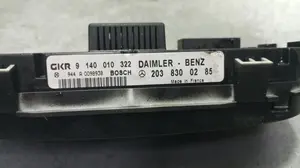 Foto de MANDO CALEFACCION / AIRE ACONDICIONADO MERCEDES-BENZ CLASE C (BM 203) BERLINA 2.2 CDI CAT (143 CV / 105 KW) referencia A2038300285 foto 4