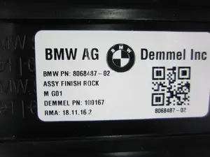 Foto de MOLDURA BMW SERIE X3 (G01) 3.0 24V Turbodiesel (265 CV / 195 KW) referencia 806848702 foto 3