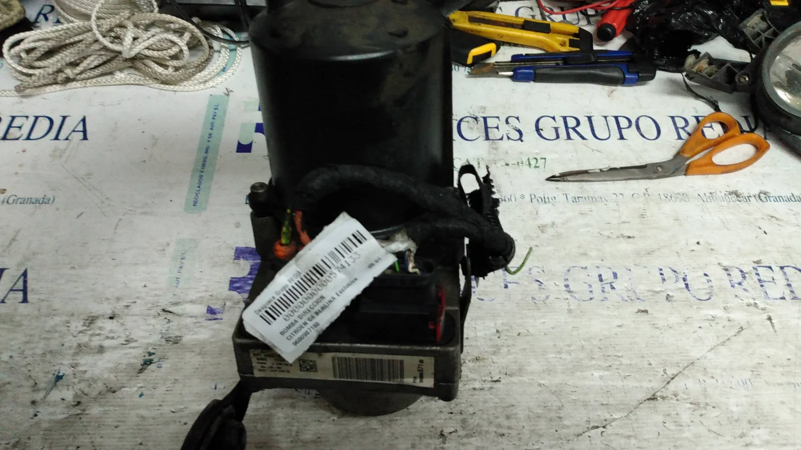 Foto de BOMBA DIRECCION CITROEN C4 BERLINA referencia 9680987180