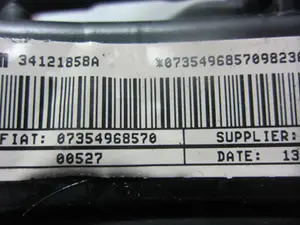 Foto de AIRBAG DELANTERO IZQUIERDO FIAT II DOBLÒ (263) CARGO 1.3 16V JTD CAT (90 CV / 66 KW) referencia 07354968570 foto 2