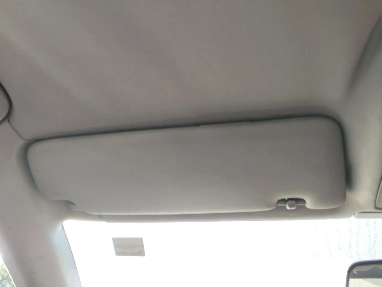 Foto de PARASOL IZQUIERDO AUDI A4 BERLINA (8E) 1.9 TDI (131 CV / 96 KW)