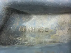 Foto de BRAZO SUSPENSION INFERIOR DELANTERO IZQUIERDO VOLKSWAGEN T6 TRANSPORTER FURGÓN/COMBI (SG) referencia 7E0407165C foto 3