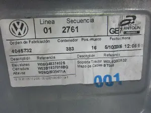 Foto de ELEVALUNAS DELANTERO DERECHO VOLKSWAGEN POLO IV (9N3) 1.4 FSI (86 CV / 63 KW) referencia W06Q4837402S foto 3