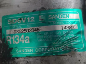 Foto de COMPRESOR AIRE ACONDICIONADO PEUGEOT 307 (S1)(04.2001) referencia 1438 foto 3