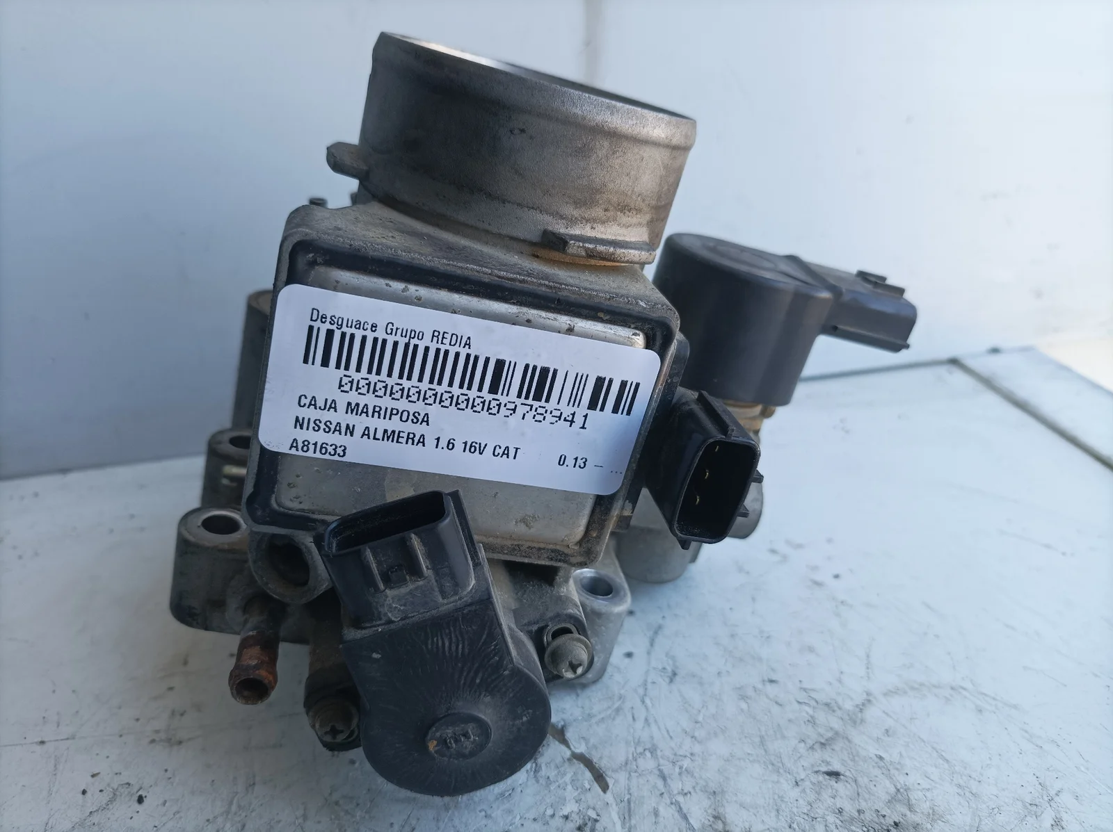 Foto de CAJA MARIPOSA NISSAN ALMERA (G15RA) referencia A81633