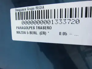 Foto de PARAGOLPES TRASERO MAZDA 5 BERLINA (CR) foto 15