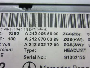 Foto de SISTEMA AUDIO / RADIO CD MERCEDES-BENZ CLASE E (BM 212) FAMILIAR referencia A2129065600 foto 6