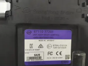 Foto de MODULO ELECTRONICO SSANGYONG KORANDO 1.6 Turbodiesel CAT (136 CV / 100 KW) referencia 8711037201 foto 3