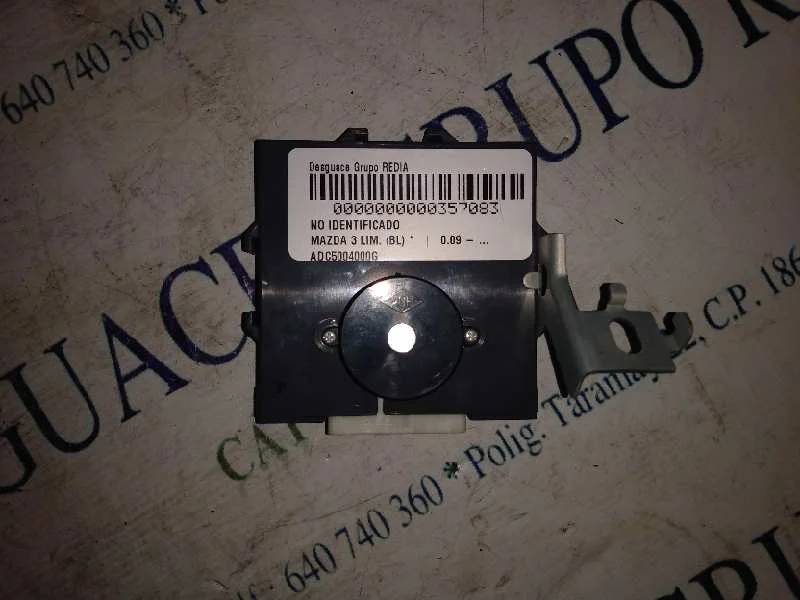 Foto de NO IDENTIFICADO MAZDA 3 BERLINA (BL) referencia ADC5004000G