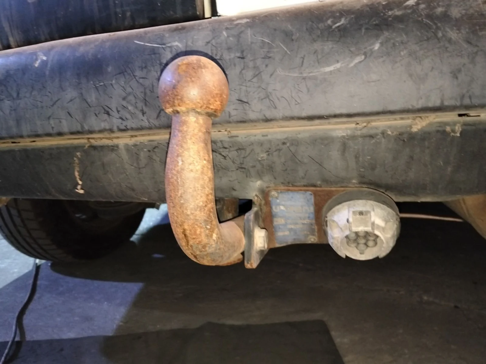 Foto de ENGANCHE REMOLQUE PEUGEOT EXPERT FURGÓN COMFORT (1995)