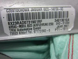 Foto de AIRBAG CORTINA DELANTERO DERECHO JAGUAR XF 2.7 V6 Diesel CAT (207 CV / 152 KW) referencia 8X233RAD0731901RF foto 2
