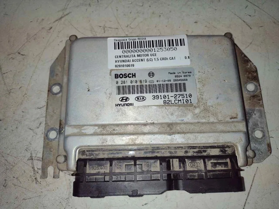 Foto de CENTRALITA MOTOR UCE HYUNDAI ACCENT (LC) referencia 0281010619