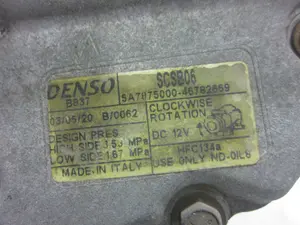 Foto de COMPRESOR AIRE ACONDICIONADO FIAT II PUNTO (188) BERLINA 1.4 (95 CV / 70 KW) referencia 5A7875000 foto 8