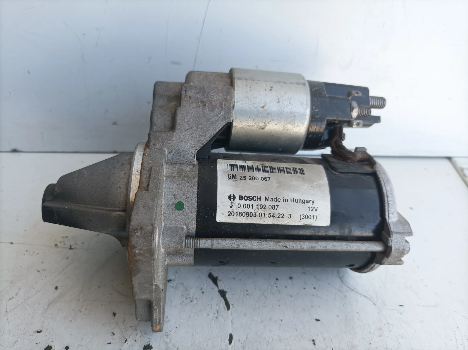 Foto de MOTOR ARRANQUE OPEL CORSA E referencia 0001192087