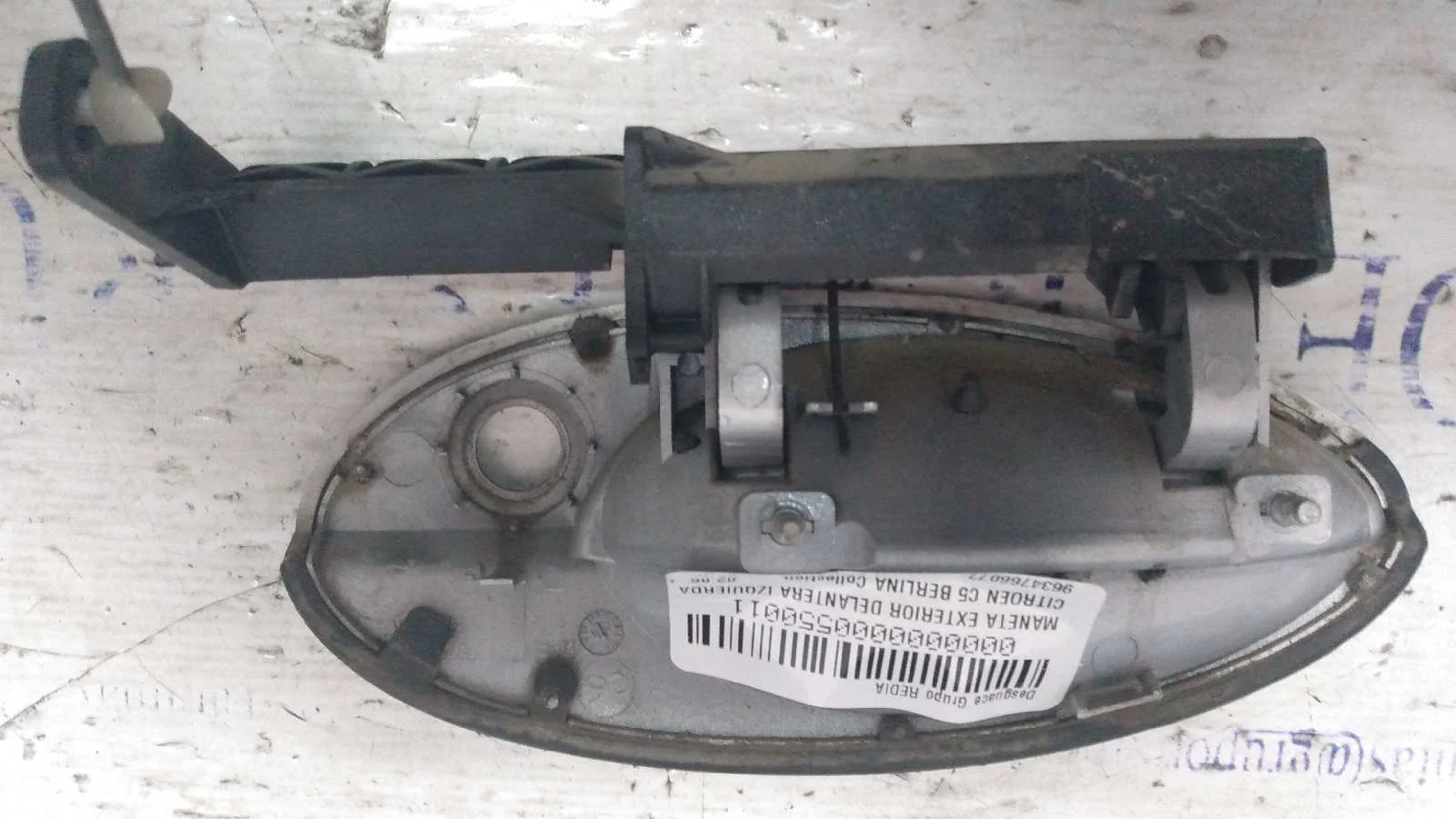 Foto de MANETA EXTERIOR DELANTERA IZQUIERDA CITROEN C5 BERLINA referencia 9634766077