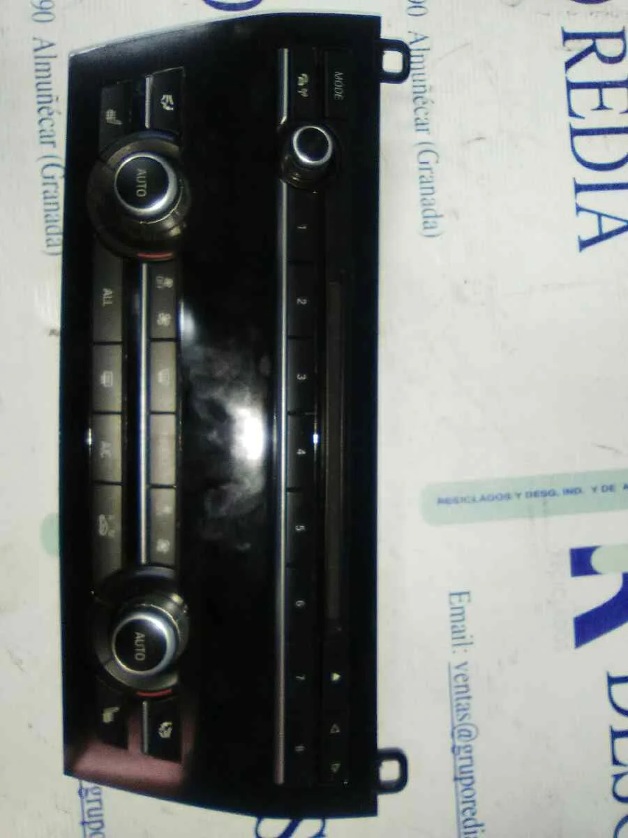 Foto de MANDO CALEFACCION / AIRE ACONDICIONADO BMW SERIE 7 (F01/F02) 3.0 Turbodiesel (313 CV / 230 KW) referencia 9317619