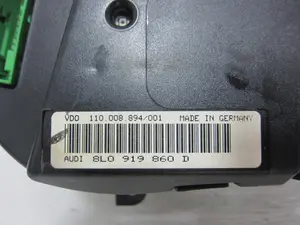 Foto de CUADRO INSTRUMENTOS AUDI A3 (8L) 1.9 TDI (110 CV / 81 KW) referencia 8L0919860D foto 2