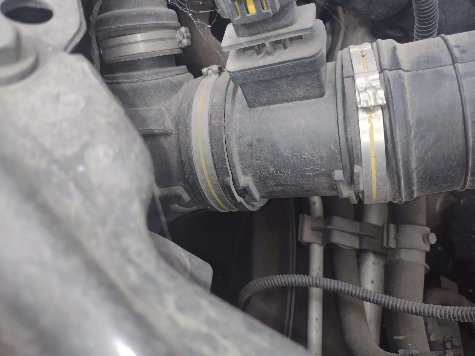 Foto de CAUDALIMETRO ALFA ROMEO 159 (140) 1.9 JTD (M) 16V CAT (150 CV / 110 KW)