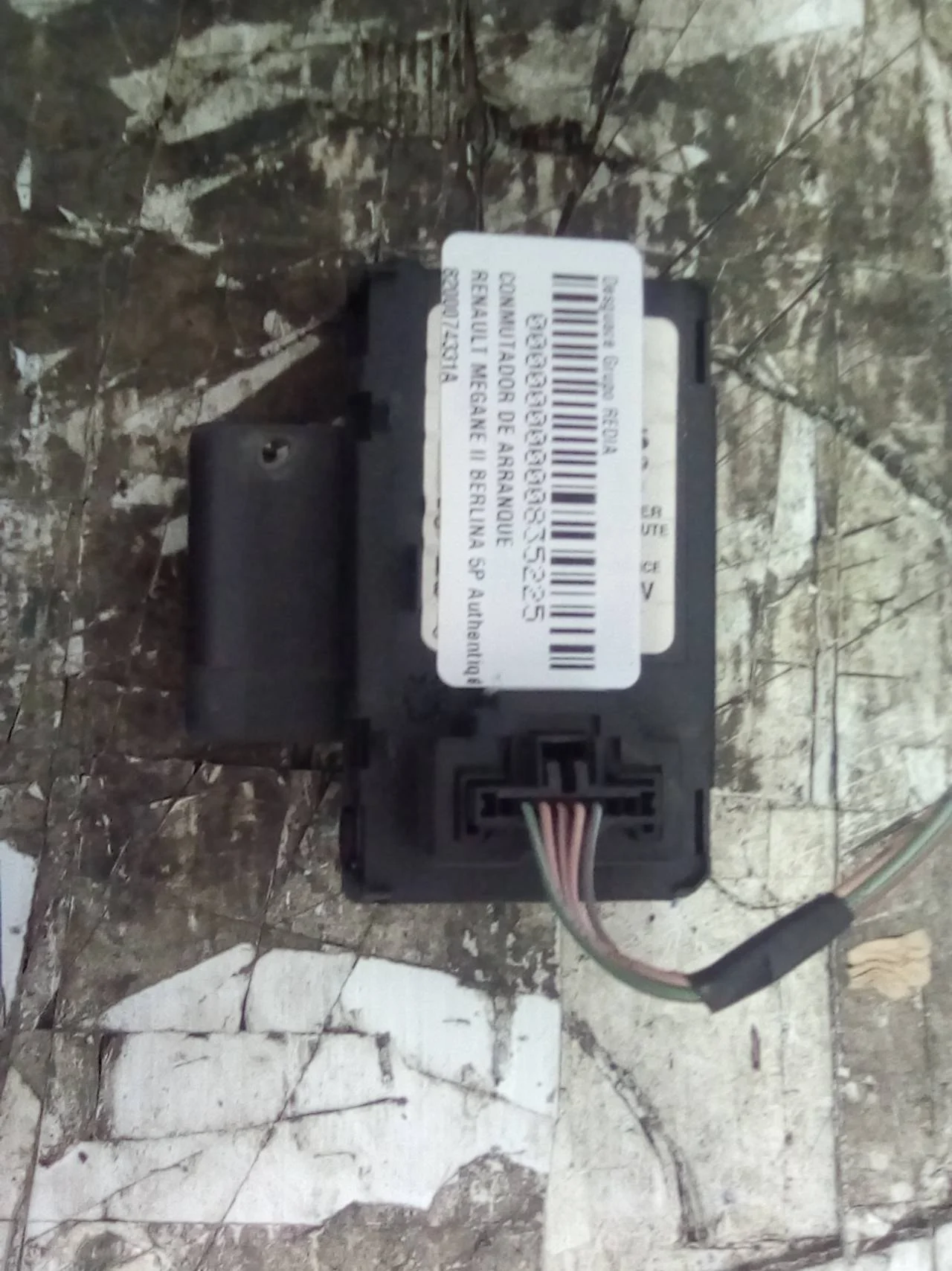 Foto de CONMUTADOR DE ARRANQUE RENAULT MEGANE II BERLINA 5P 1.5 dCi Diesel (82 CV / 60 KW) referencia 8200074331A