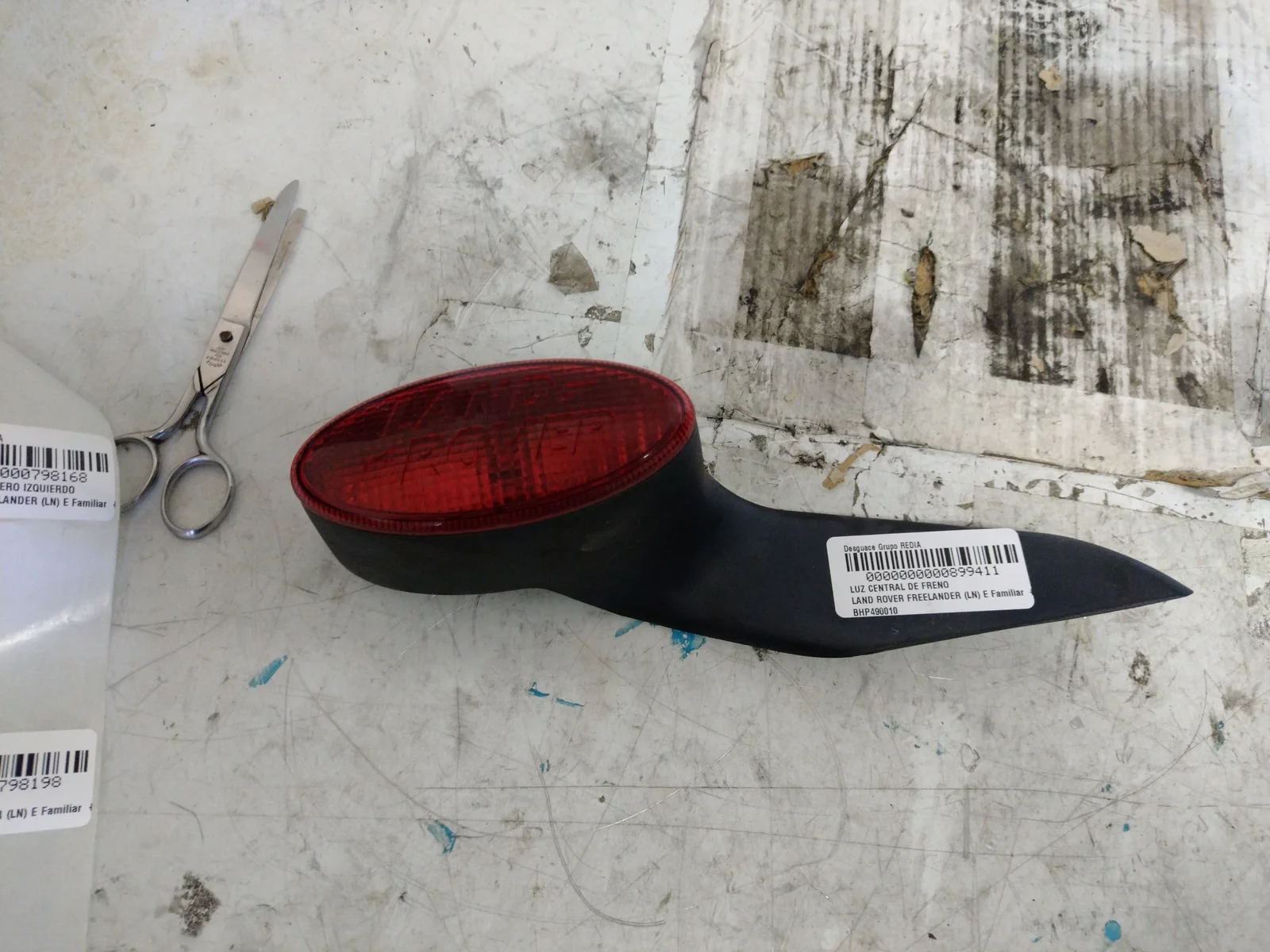 Foto de LUZ CENTRAL DE FRENO LAND ROVER FREELANDER (LN) 2.0 Td4 CAT (112 CV / 82 KW) referencia BHP490010
