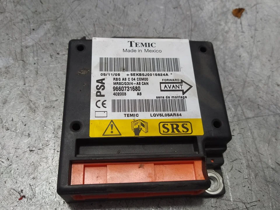 Foto de CENTRALITA AIRBAG CITROEN C3 1.4 HDi (68 CV / 50 KW) referencia 9660731680