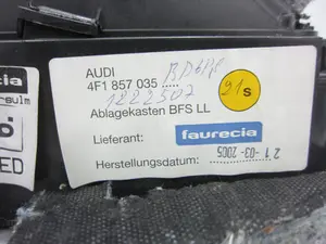 Foto de GUANTERA AUDI A6 BERLINA (4F2) 4.2 V8 40V (335 CV / 246 KW) referencia 4F1857035 foto 6