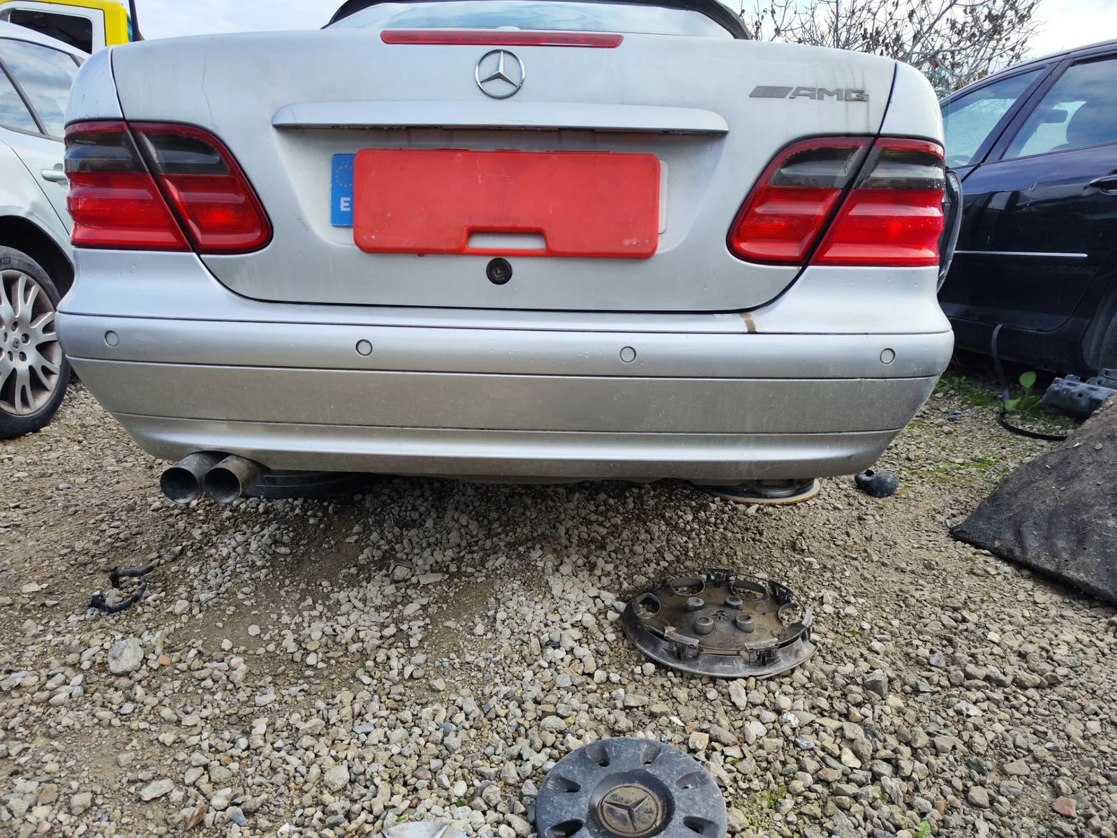 Foto de PARAGOLPES TRASERO MERCEDES-BENZ CLK (BM 208) CABRIO 3.2 V6 18V CAT (218 CV / 160 KW)