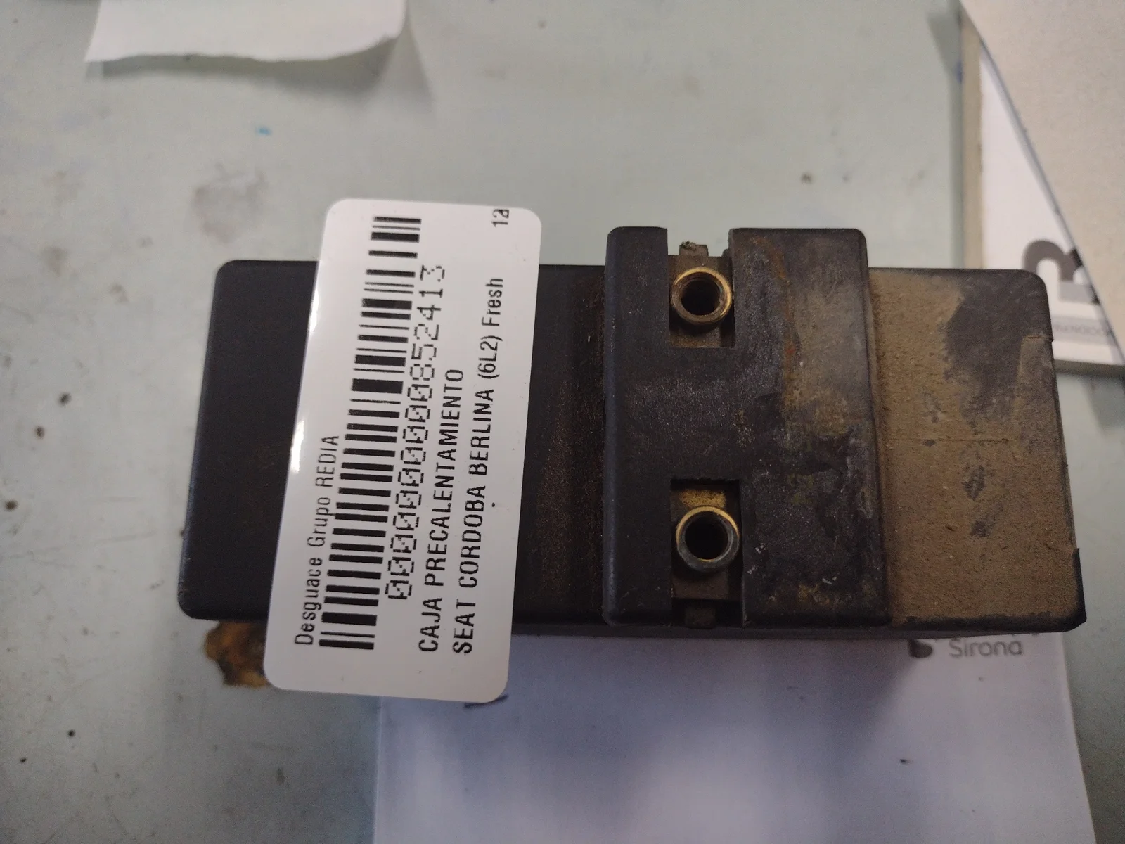 Foto de CAJA PRECALENTAMIENTO SEAT CORDOBA BERLINA (6L2) 1.9 TDI (101 CV / 74 KW) referencia 1J0919506M