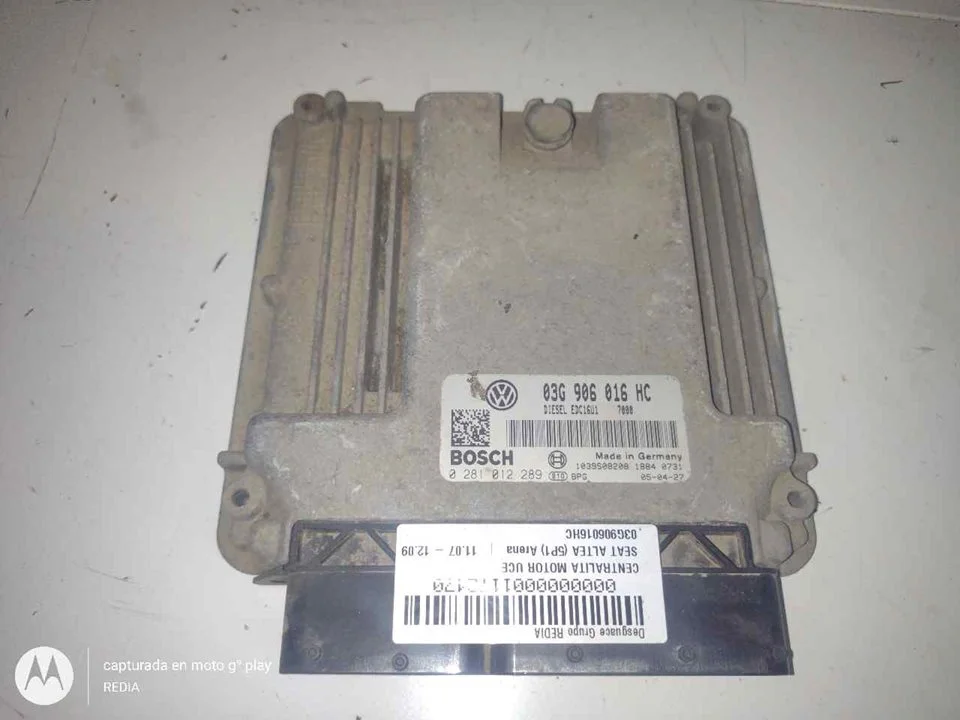 Foto de CENTRALITA MOTOR UCE SEAT ALTEA (5P1) 1.9 TDI (105 CV / 77 KW) referencia 03G906016HC