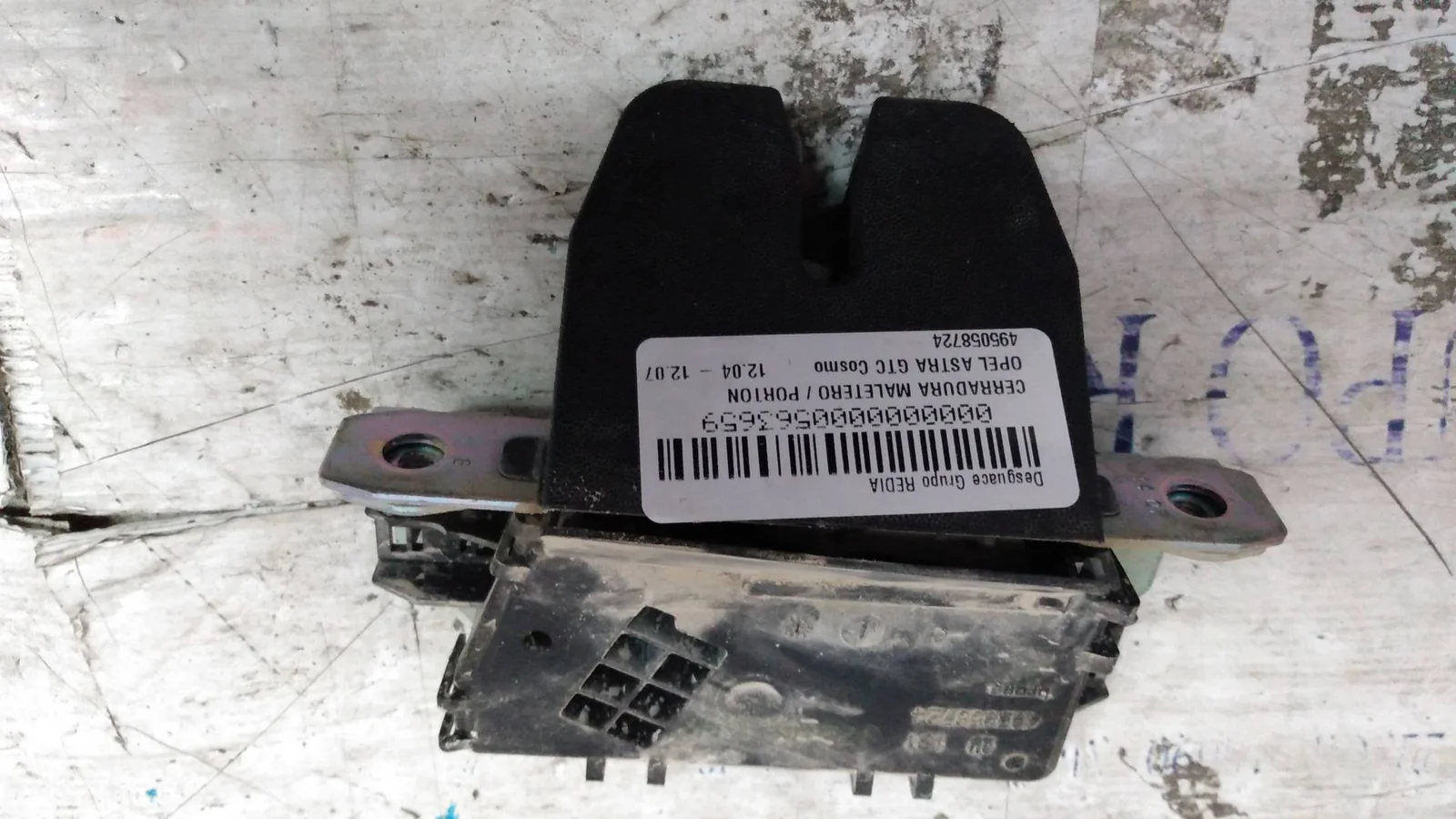 Foto de CERRADURA MALETERO / PORTON OPEL ASTRA H GTC 1.9 CDTI (120 CV / 88 KW) referencia 495058724