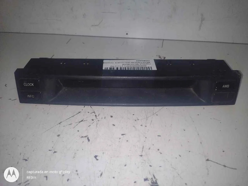 Foto de PANTALLA MULTIFUNCION MAZDA 6 BERLINA (GG) 2.0 Diesel CAT (143 CV / 105 KW) referencia CADM4592AK