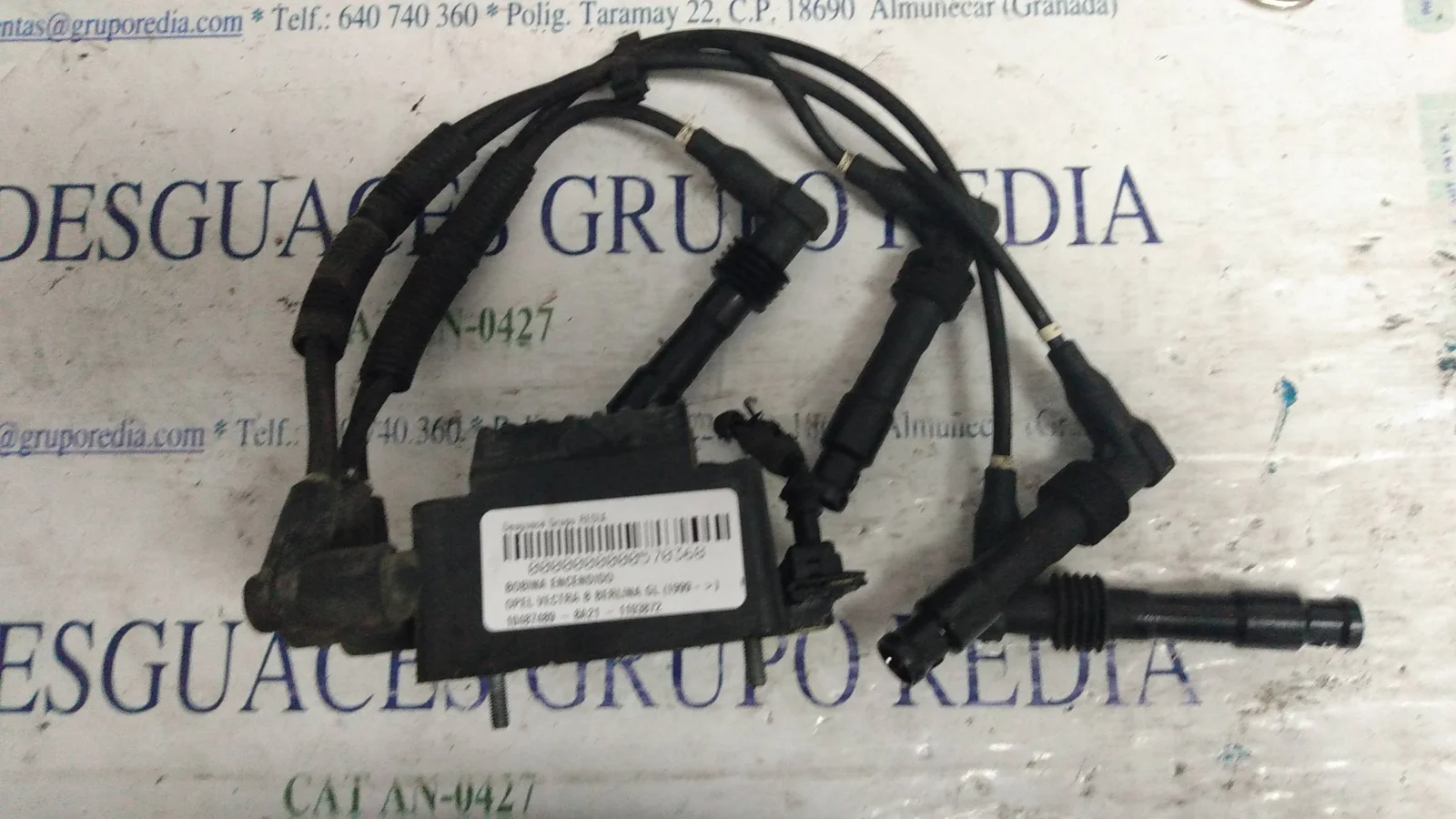Foto de BOBINA ENCENDIDO OPEL VECTRA B BERLINA referencia 10487489 - 8A21 - 1103872