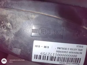 Foto de RETROVISOR IZQUIERDO OPEL ASTRA G BERLINA referencia 010534 foto 2